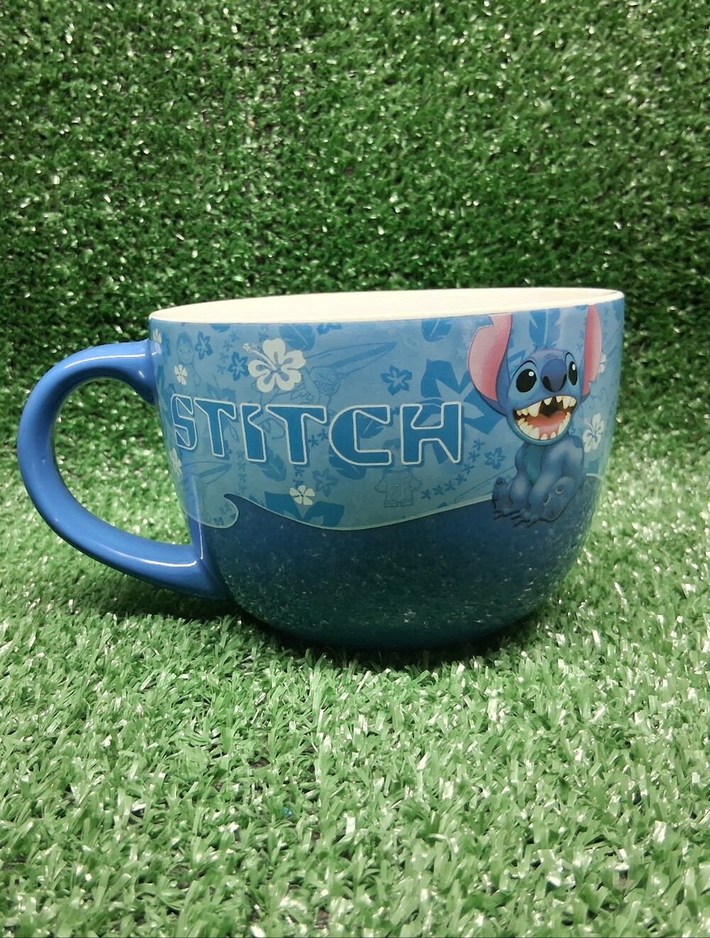 Disney Stitch Coffee Mug 24oz - Large, Soup, Coffee